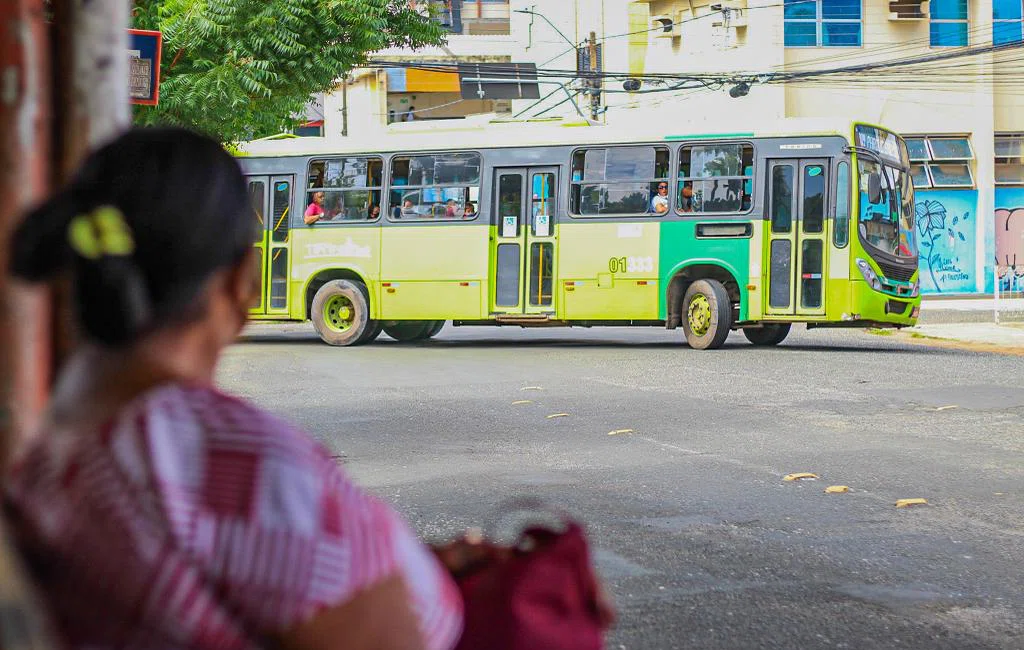 Circulação dos ônibus em Teresina