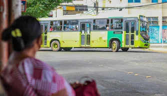 Circulação dos ônibus em Teresina