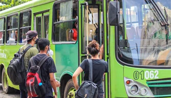 Circulação dos ônibus em Teresina