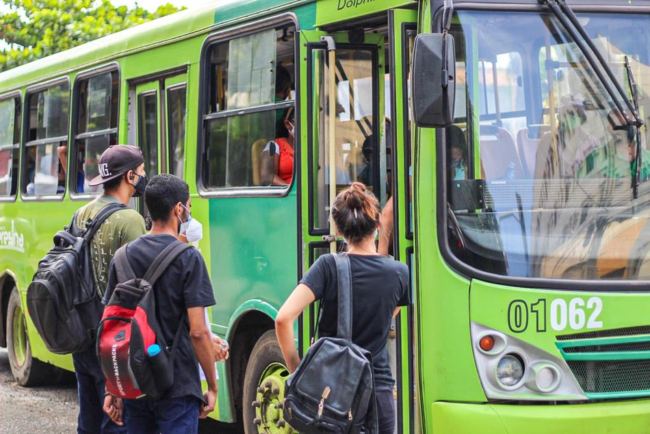 Circulação dos ônibus em Teresina