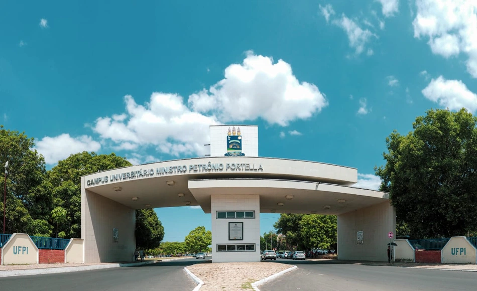 Entrada da UFPI, Campus Universitário Petrônio Portela