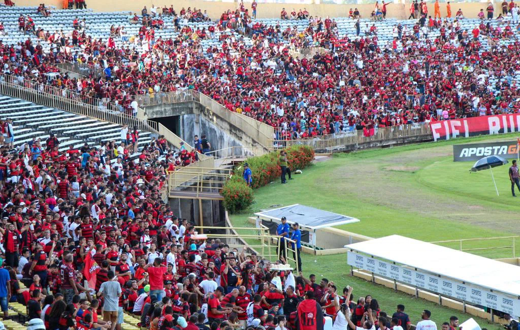 Jogo entre Altos x Flamengo