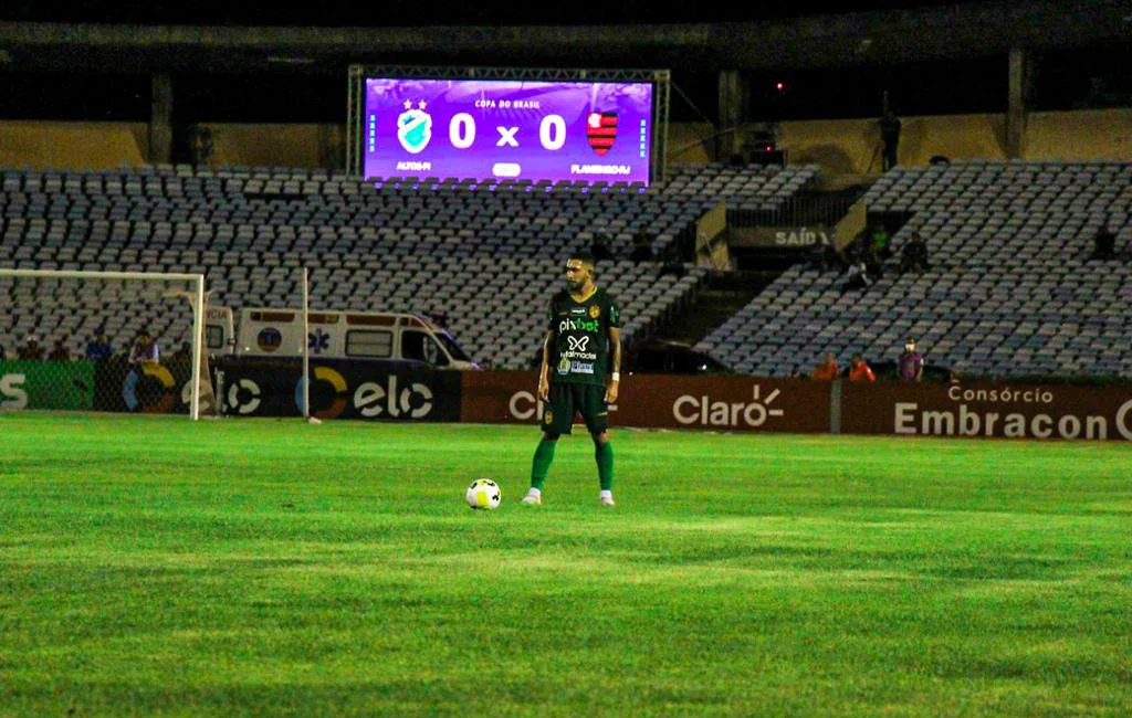 Jogo entre Altos x Flamengo