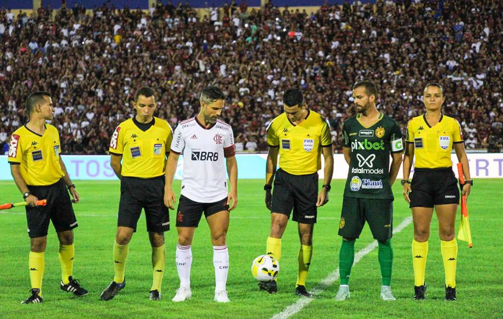 Jogo entre Altos x Flamengo