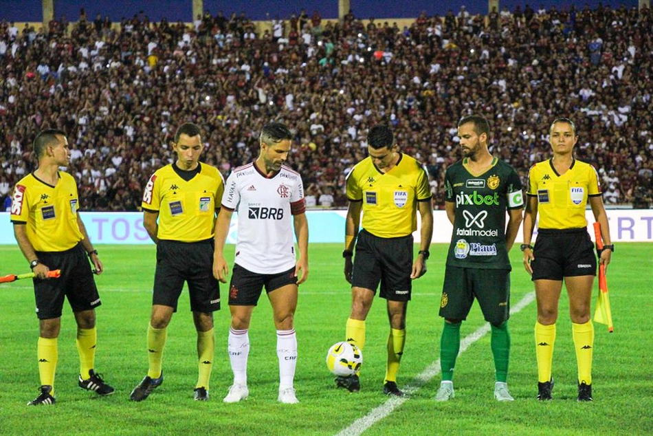 Jogo entre Altos x Flamengo