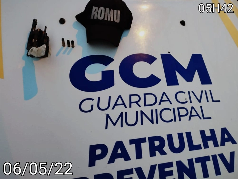 Guarda Civil Municipal de Timon apreende arma de fogo