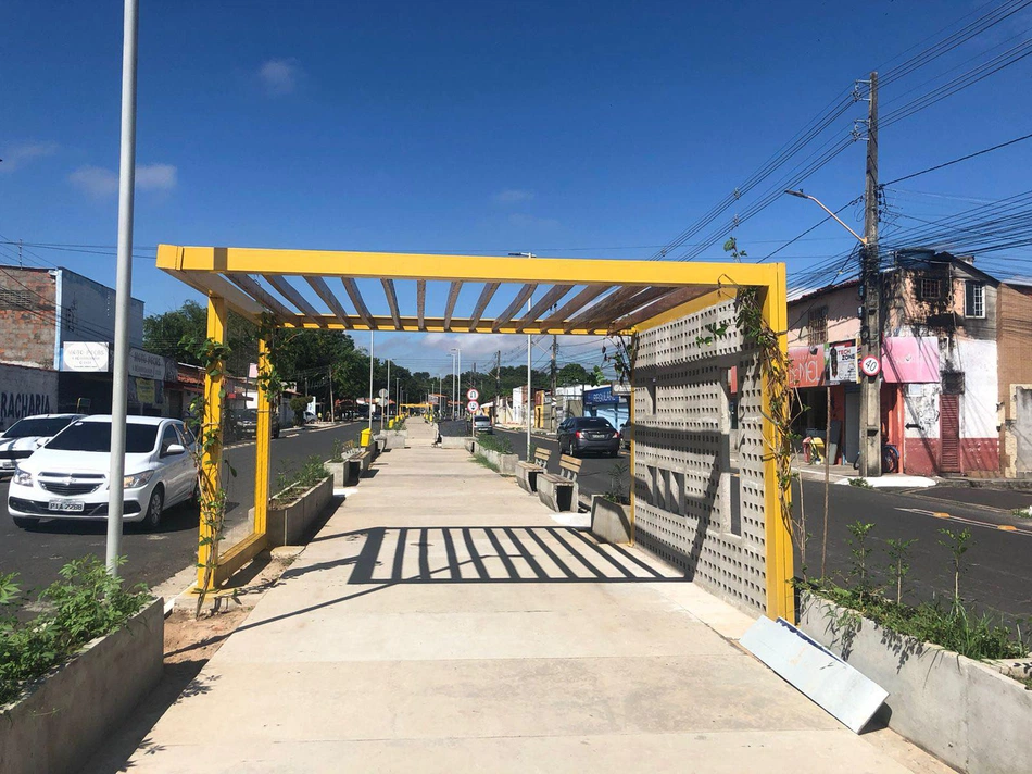 Obra do Canal de Águas Pluviais do Mocambinho.