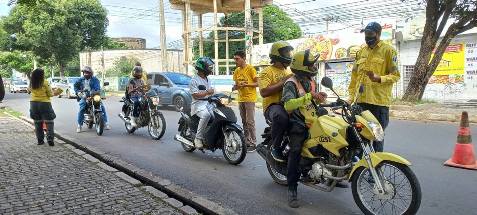 Ação Campanha Maio Amarelo