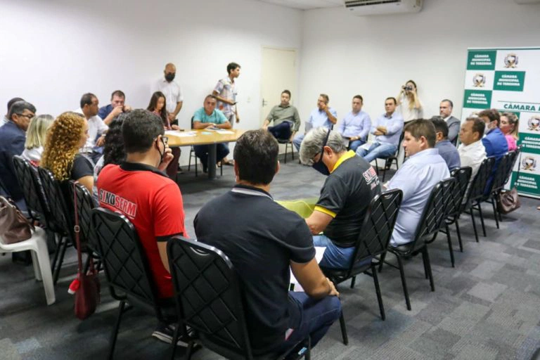 MPPI realiza reunião na Câmara Municipal de Teresina.