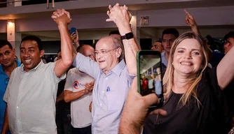 Joel Rodrigues, Sílvio Mendes e Gracinha Mão Santa.