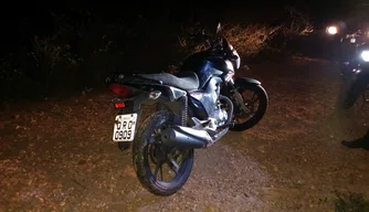 Motocicleta recuperada pelo RONE