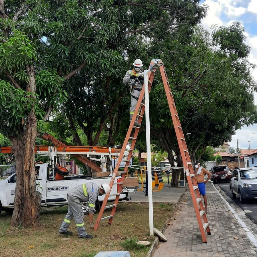 Roubo de cabos elétricos em Teresina