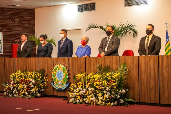 Governadora em evento de encerramento do Curso de Formação da Polícia Civil.