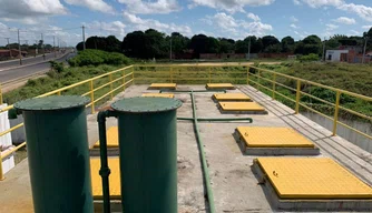 Estação de Tratamento de Água (ETA) em Teresina.