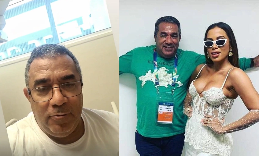 Anitta e Pai.