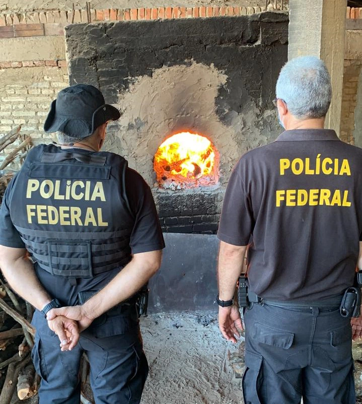 Polícia Federal incinera Drogas no Piauí