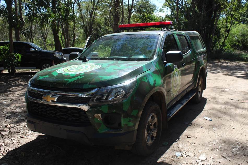 Viatura da Polícia Ambiental