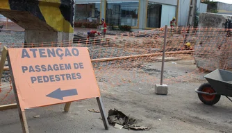 Comerciantes reclamam de interdição na Avenida Homero Castelo Branco em Teresina