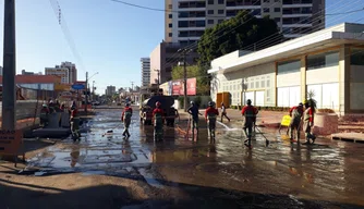 Trecho da avenida Homero Castelo Branco.