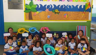 Férias escolares nas escolas de Teresina