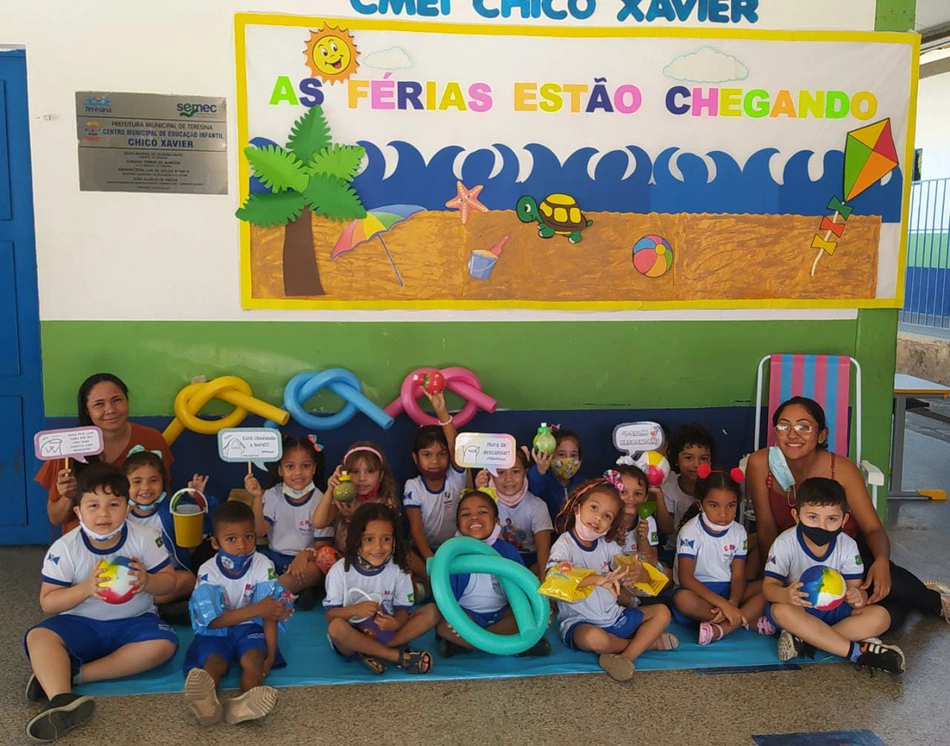 Férias escolares nas escolas de Teresina