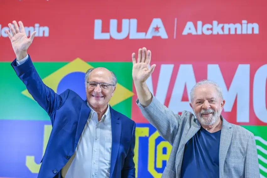 Lula e Geraldo Alckmin