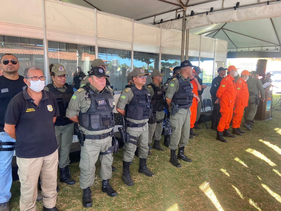 Lançamento do Centro Integrado Segurança Pública.