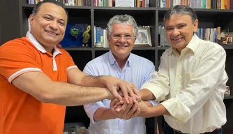 Evaldo Gomes, José Amauri e Wellington Dias.