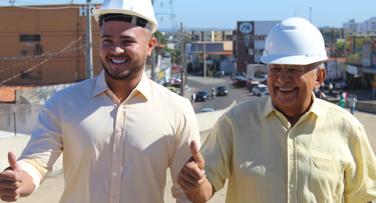 Dr. Pessoa visita obra do viaduto da Tabuleta nesta terça