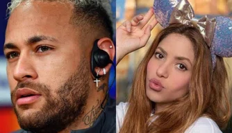 Neymar Jr. e Shakira.