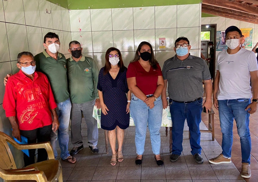 Reunião realizada em Buriti dos Lopes.