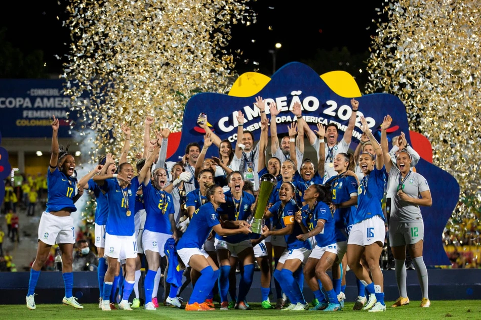 Seleção Brasileira de Futebol Feminina vence Copa América de 2022