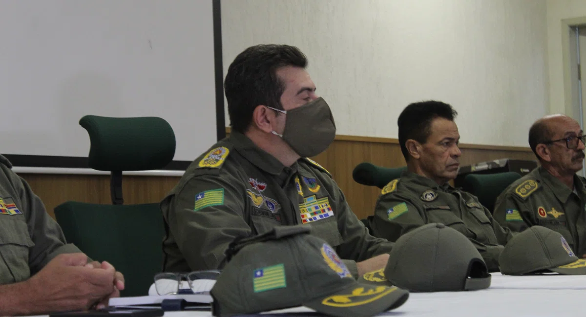 Reunião da PM com Diretores e Comandantes da capital e interior