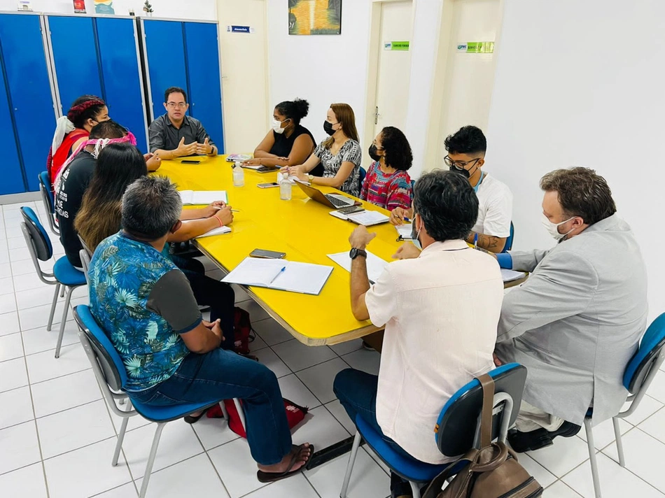 Reunião do Projeto Educação Sem Fronteiras