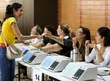 Mesários nas eleições.