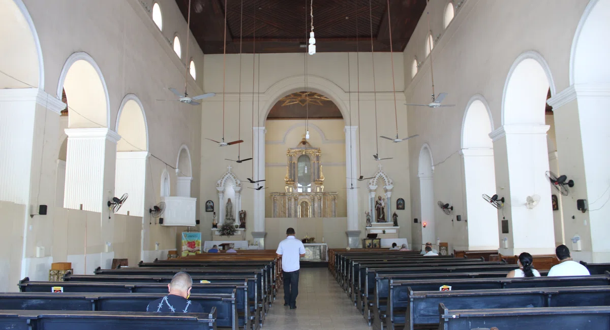 Interior da Igreja Nossa Senhora do Amparo