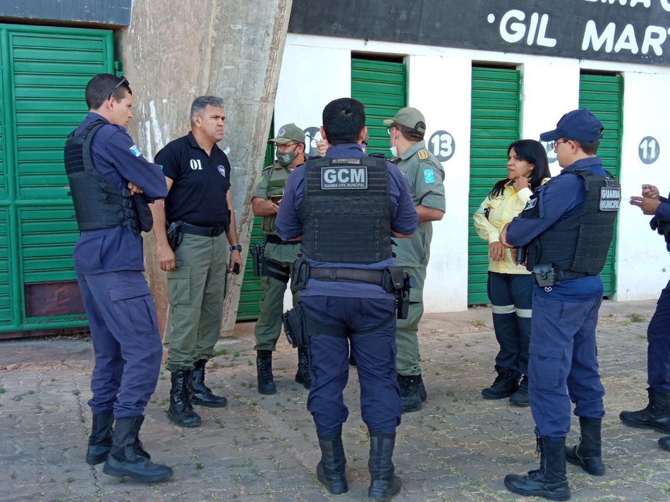 Centro Integrado com a ação de 100 agentes.