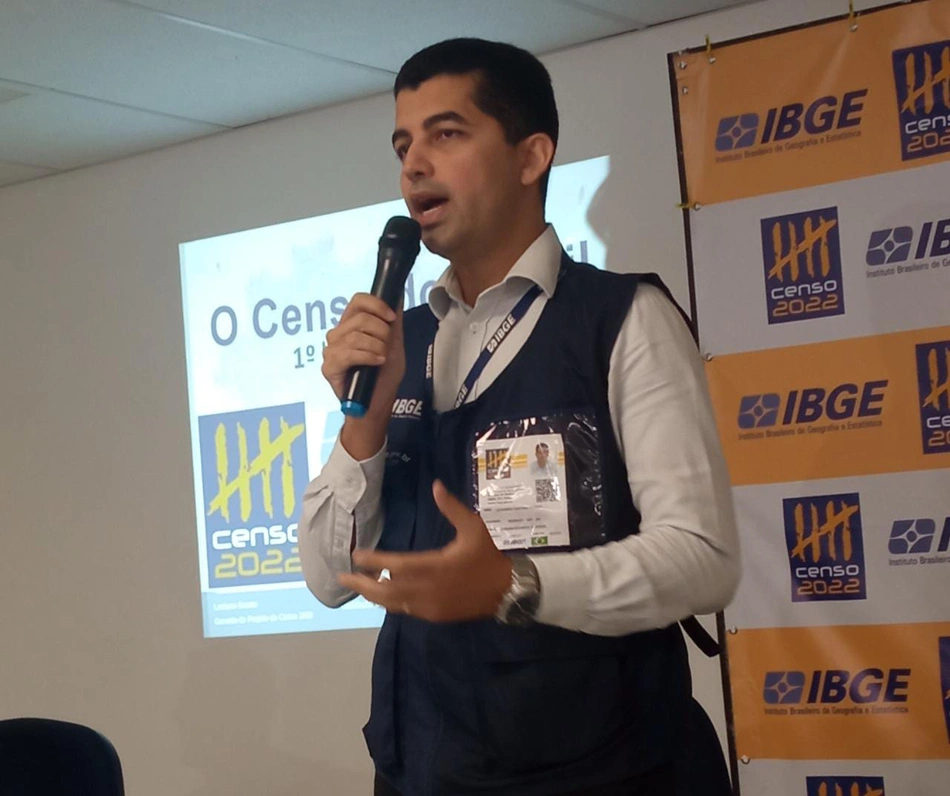 Leonardo Passos, Superintendente do IBGE.