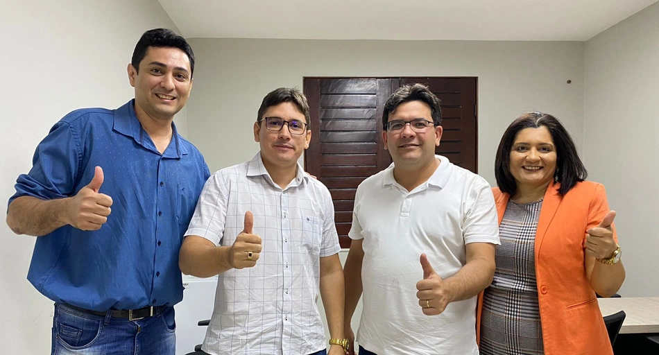 Rafael Fonteles em reunião com representantes do PDT de Picos