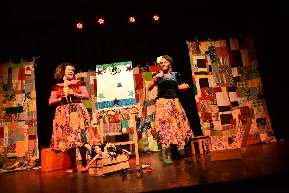 Grupo Escalet em apresentação no Festival Nacional de Teatro do Piauí.