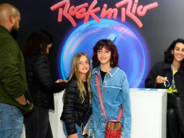 Eva Huck e Helena Faro no Rock In Rio