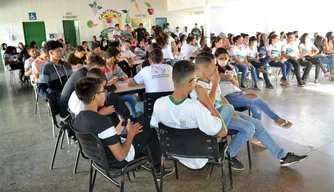 Palestra realizada pela Escola Piauiense de Trânsito