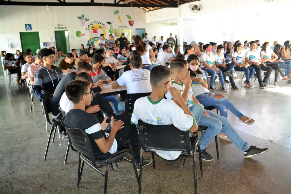 Palestra realizada pela Escola Piauiense de Trânsito