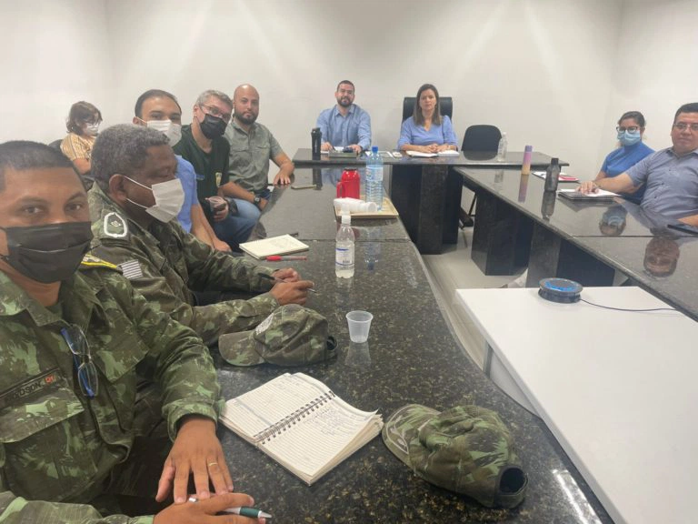 Reunião para debater 6ª Operação Mata Atlântica em Pé no Piauí.