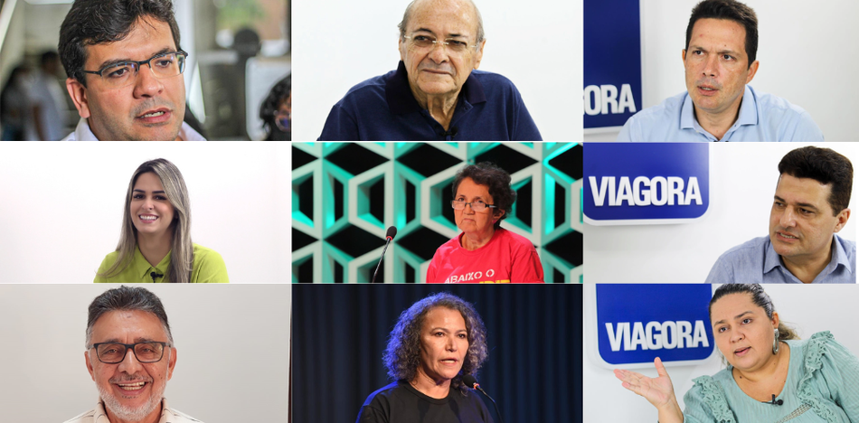 Candidatos ao Governo do Piauí.