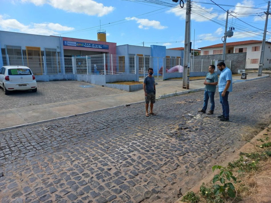 Problemas nas vias urbanas dos residenciais