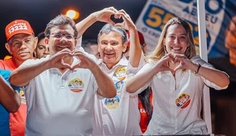 Rafael Fonteles participa de carreata em José de Freitas