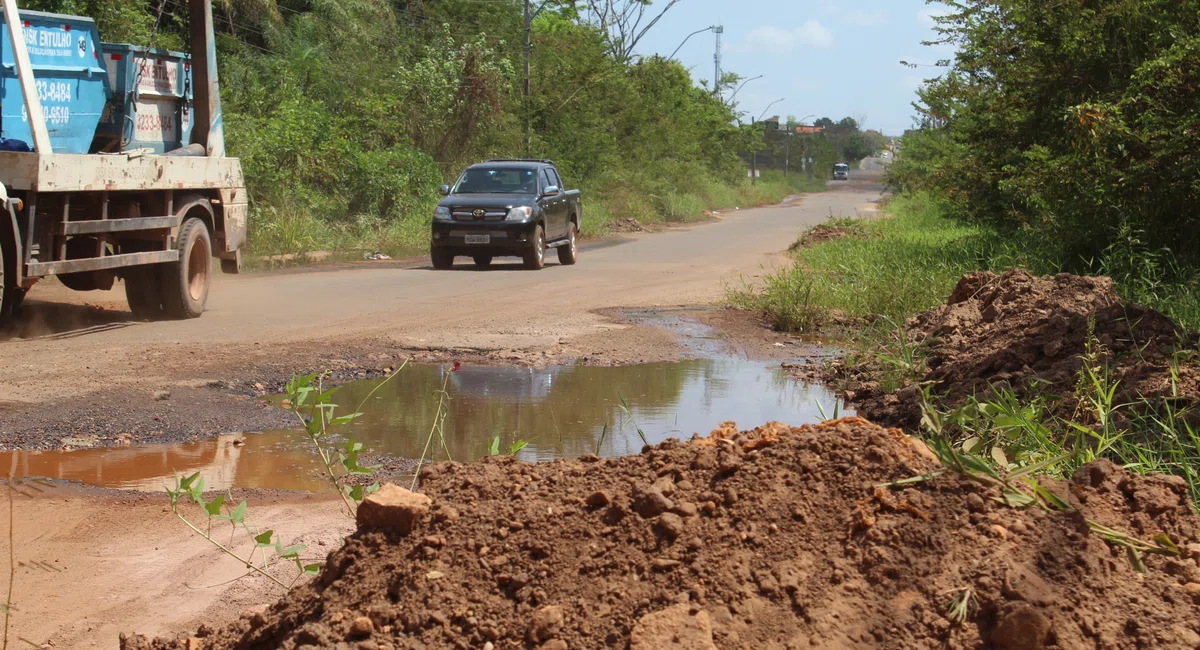 Obra inacabada na Av Dom Elder Câmara causa transtorno na zona Leste da capital