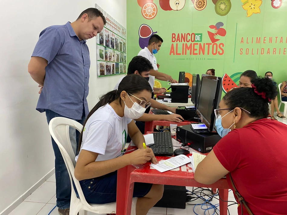 Ação da Justiça Itinerante na Nova Ceasa.