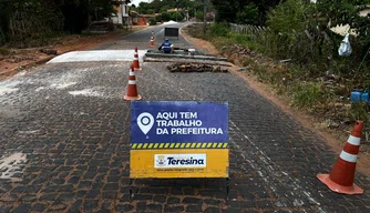 Strans começa construção de lombadas na zona rural de Teresina.